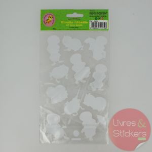 Stickers Silver Mireille l'abeille et ses amis 1/3