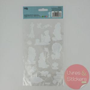 Stickers Silver Sarah Kay 1/4