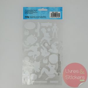 Stickers Silver The amazing Spider-Man 2/4