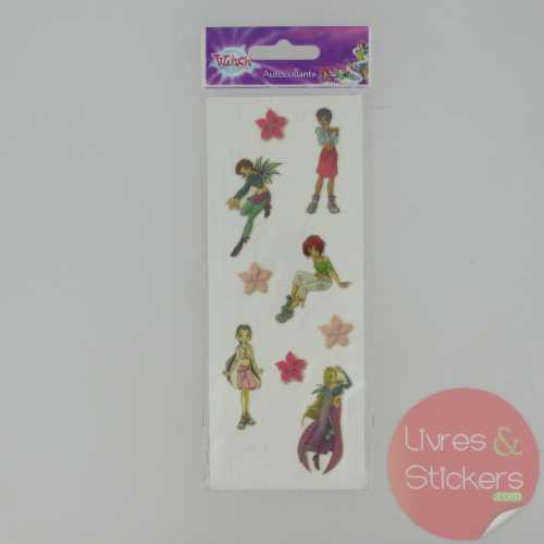 Autocollants Witch 1/4