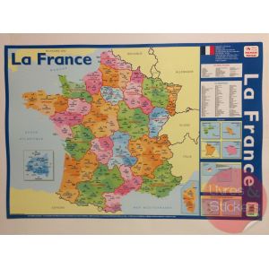 Posters éducatifs - La france