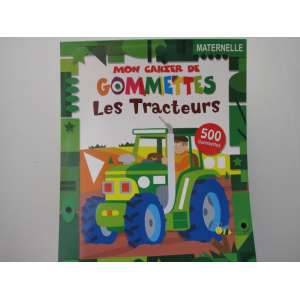 mon cahier gommettes tracteur