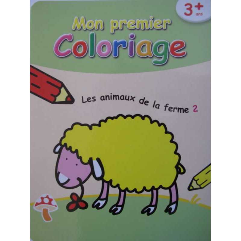 mon premier coloriage les animaux de la ferme 2