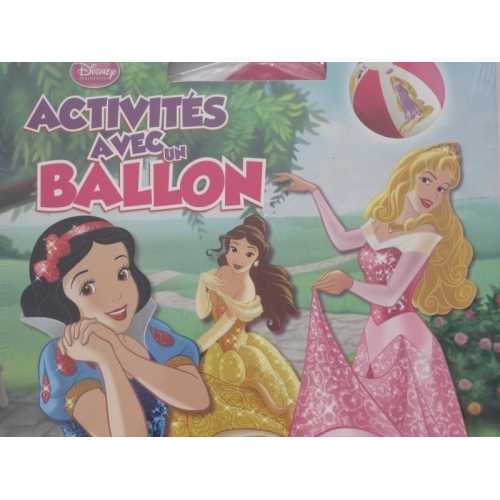 activités avec un ballon disney princesses