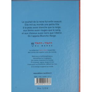 Blanche neige tam tam du monde