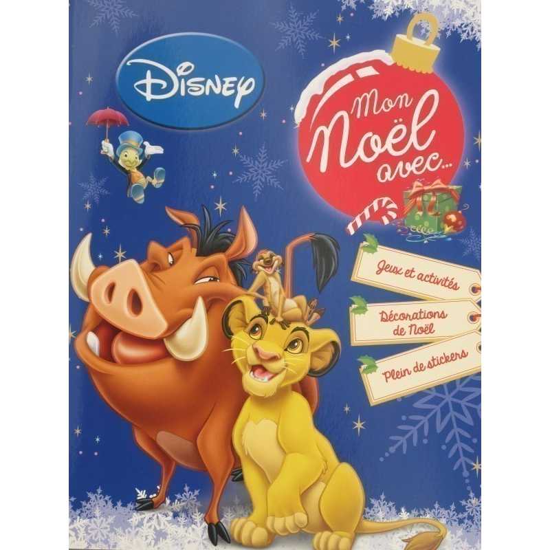 Mon noël avec le roi et lion.. Disney jeux activités décorations de noël plein de stickers