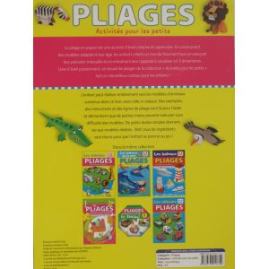 Les animaux  PLIAGES activités pour les petits 