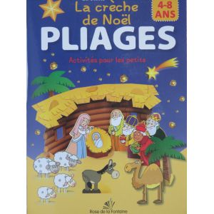 la crèche de Noël PLIAGES activités pour les petits