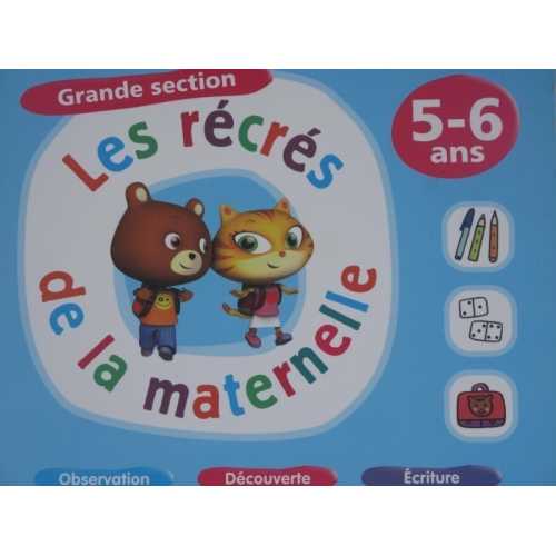 Les récrés de la maternelle 5,6 ans