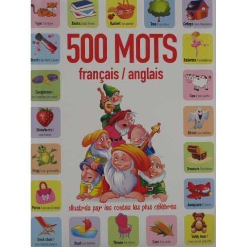 500 mots français anglais