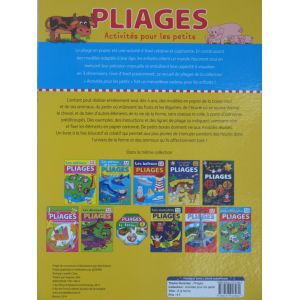 A la ferme PLIAGES Activités pour les petits editions Rose de le Fontaine 