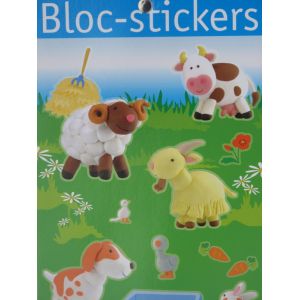 Bloc stickers + de 200 stickers La ferme