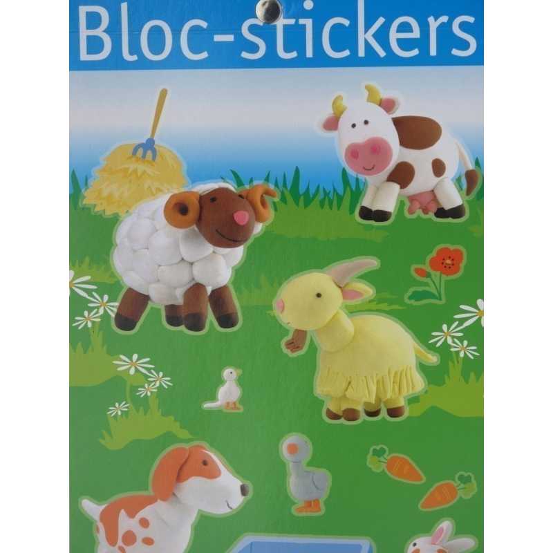 Bloc stickers + de 200 stickers La ferme