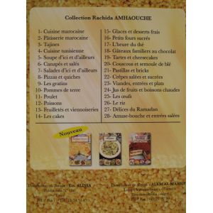 Couscous et Douceurs de semoule Rachida Amhaouche