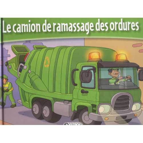 Le camion de ramassage des ordures