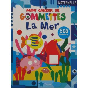 Mon cahier de gommettes la mer 500 gommettes