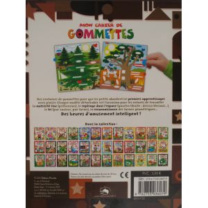 Mon cahier de gommettes les arbres