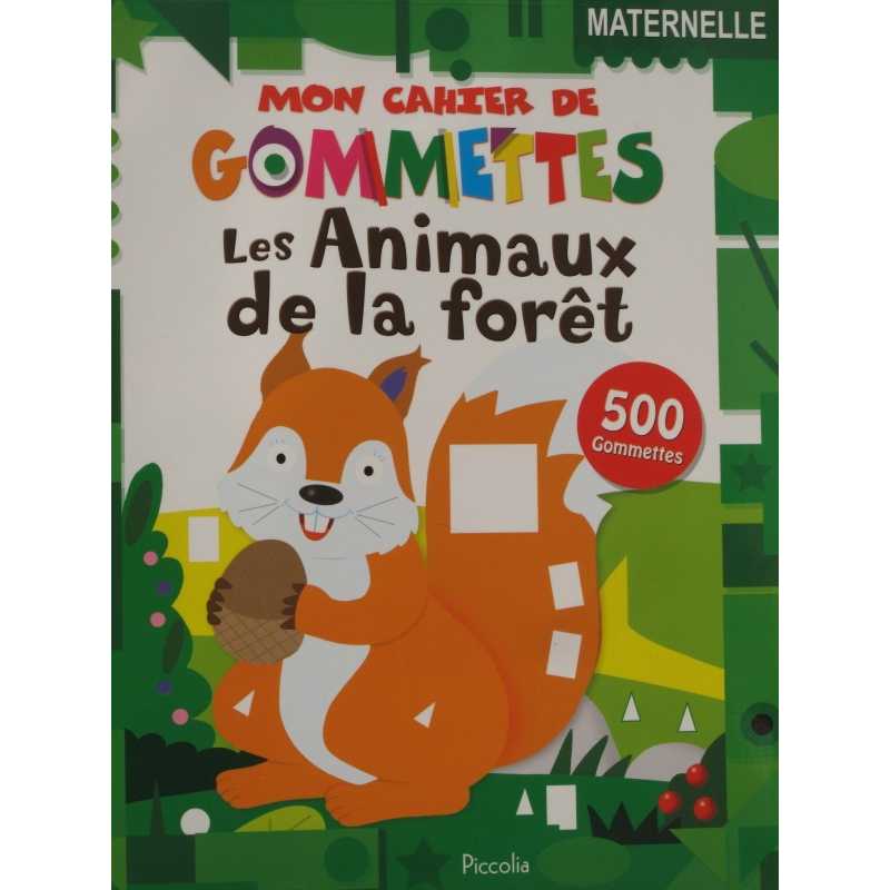 Livre Gommettes sur Les animaux du monde