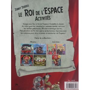 Le roi de l'espace Jonny Duddle avec 80 autocollants