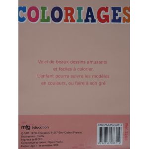 Coloriage rose avec model