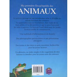 Ma première encyclopédie des animaux
