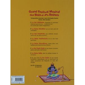 Les chansons des roi et des reines avec cd audio