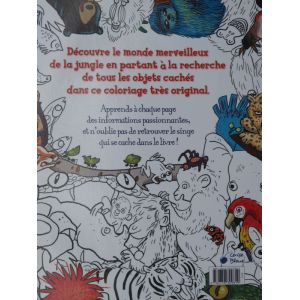 Je découvre et colorie la jungle 
