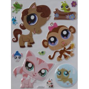 Stickers Littlest pet shop 3D