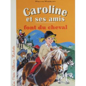Caroline et ses amis font du cheval