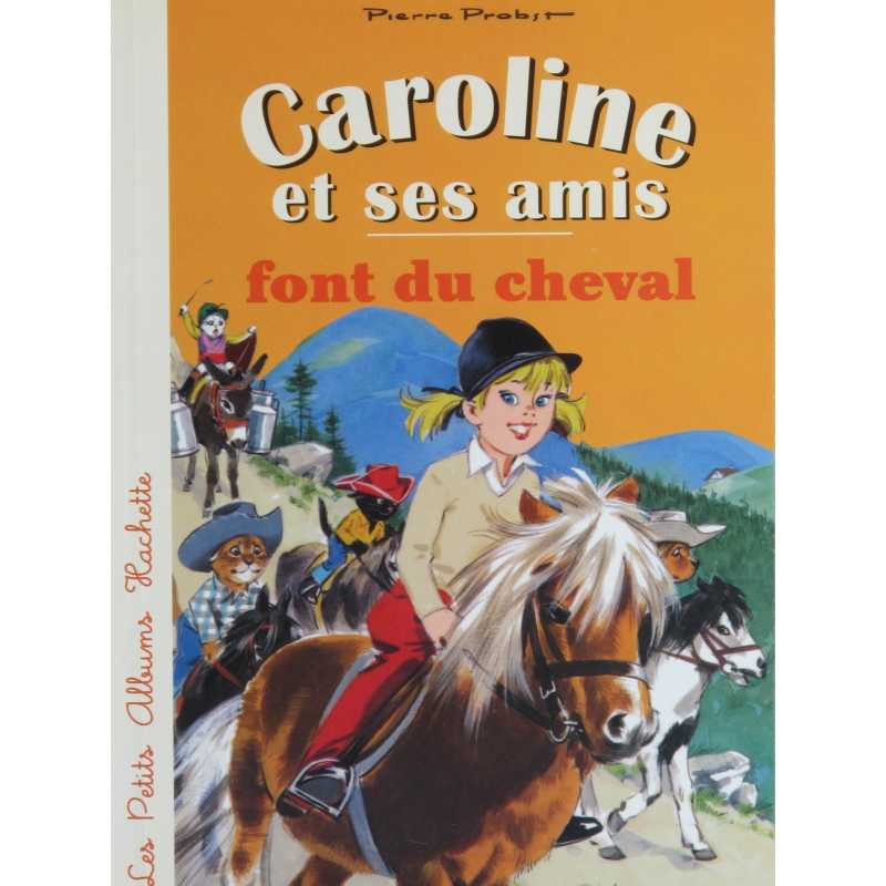 Caroline et ses amis font du cheval