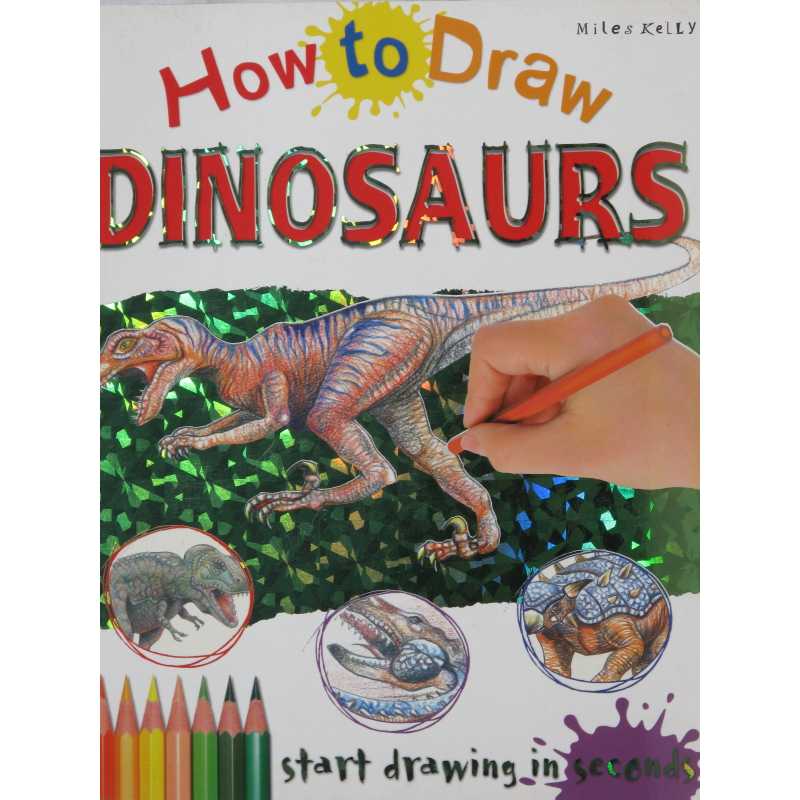 How to draw dinosaurs start drawing in seconds
