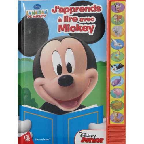 La maison de Mickey j'apprends à lire avec Mickey