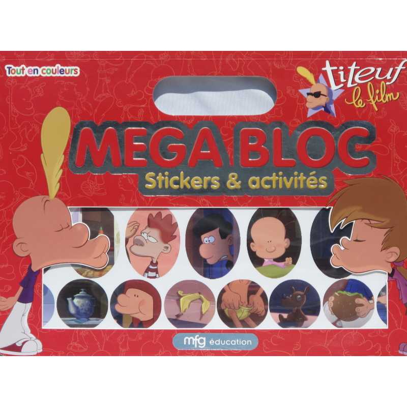 Mega Bloc Titeuf le film - Stickers et activités