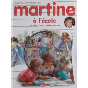 Martine à l'école avec cd audio