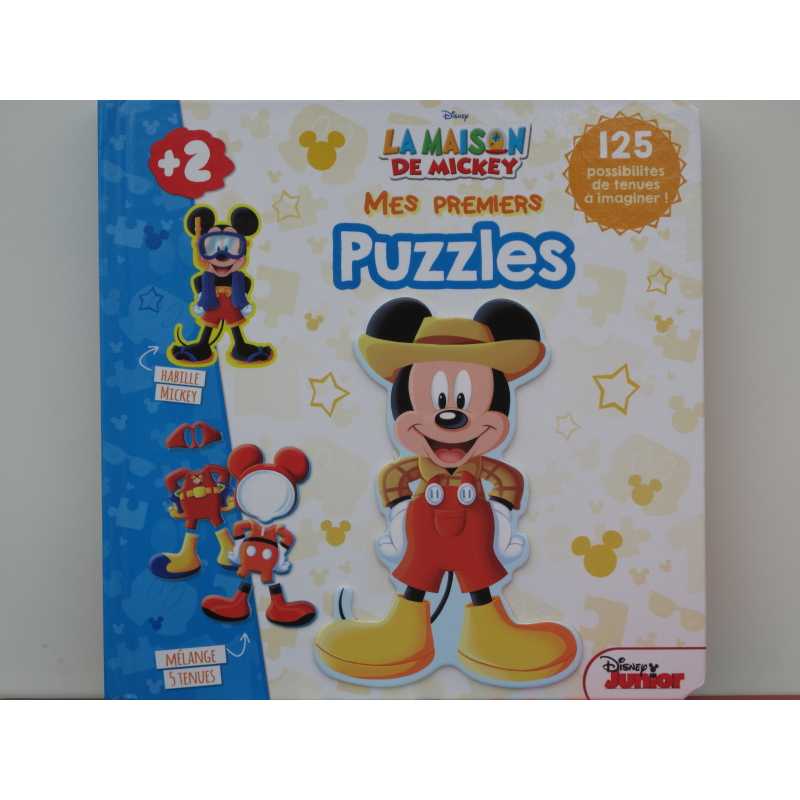 La maison de Mickey. Mes premiers puzzles.