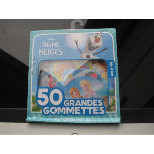 50 gommettes la reine des neiges 9782013304153