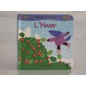 L'hiver. Couleurs  et saisons. Un livre scintillant.