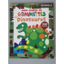 Mon cahier de gommettes les dinosaures. 500 Gommettes.