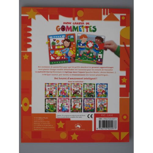 Mon cahier de gommettes mes activités préférées 500 gommettes. 