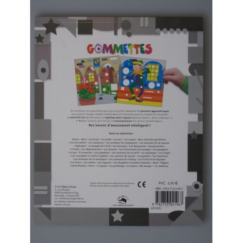 Mon cahier de gommettes le  château 500 gommettes.