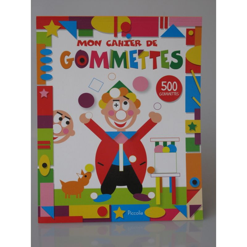 Mon cahier de gommettes. 500 Gommettes.