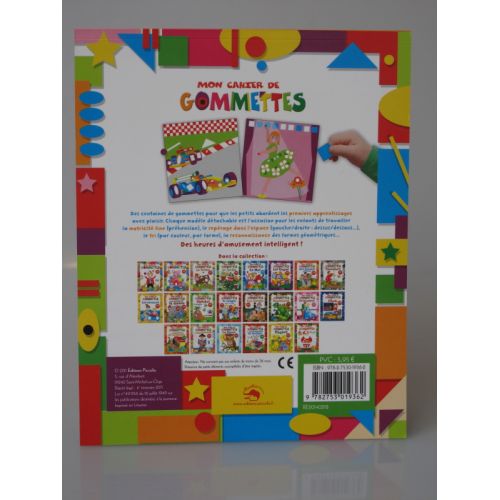 Mon cahier de gommettes. 500 Gommettes.