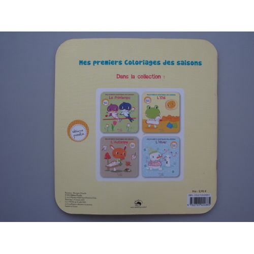 Mes premiers coloriages des saisons. L'été.