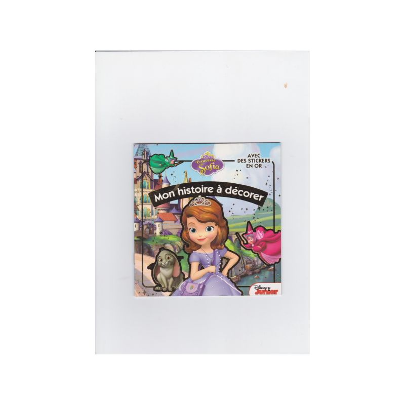 Princesse sofia  . Mon histoire a decorer Disney junior 