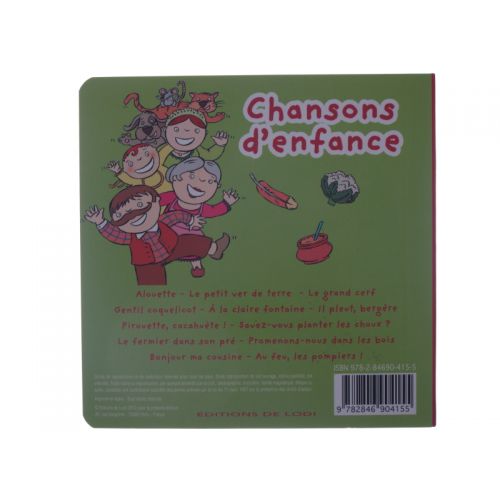 Chansons d'enfance. Livre CD.