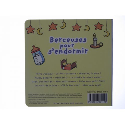 Berceuses pour s'endormir. Livre CD.