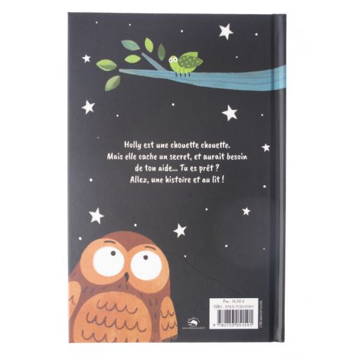 Chouette Holly. Holly c'est elle.  Une histoire amusante et intéractive.