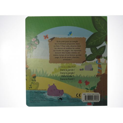Chasse au trésor dans la jungle! 4 missions et 20 objets à trouver!