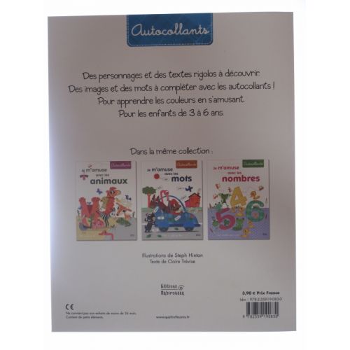 je  m'amuse  avec les COULEURS