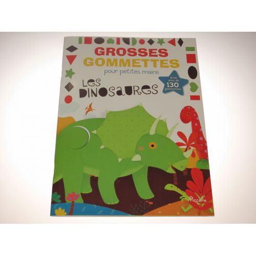 GROSSES GOMMETTES pour pettites mains lesdinosaures